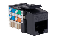 OCC K6A05 Keystone Jack, KMJ, UTP, Cat6A, Blue