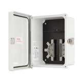 OCC OCO48NXS NEMA 4X Enclosure, Patch and Splice, Includes 1-W48S Kit with 2-24 Fiber Splice Trays, Transition Trays, Mounting Hardware, Cable Management, and Port Identification