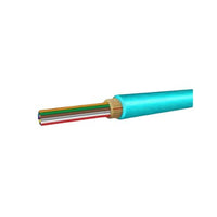 OCC OPRL-DX006DALT9QR Indoor/Outdoor Fiber Optic Cable, OFNR Rated, OM3, 50/125, Multimode, Aqua