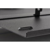 OCC RTC4U-12APBL RTC1U-HD4APBL 1RU Fiber Termination Enclosure, 4 Adapter Panels, Black