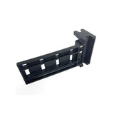 OCC RTC4U-12APBL RTC1U-HD4APBL 1RU Fiber Termination Enclosure, 4 Adapter Panels, Black