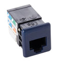 OCC U6A03 CAT6A UMJ Keystone Jack, Red Bezel