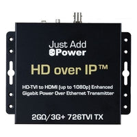 Just Add Power OM-726TVI 2G/3G HD-TVI to HDMI Transmitter, 1080p, 10W PoE (Previous VBS-HDIP-726TVI)