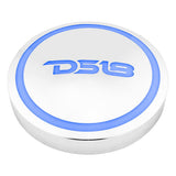 DS18 Waterproof Chrome Plated RGB Led 4.13' - rear view | Silarius