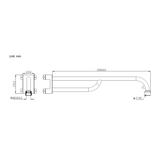 Speco LCMT1 Long Corner Mount for O84 Series Cameras