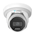 Luminys N4T-8VA2 8MP IP LumiNightKing Turret Camera, 2.8mm Lens, AI ISP, iMD, White