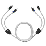 RCA Marine Grade Tinned 100% Copper OFC 6 Feet - WHITE - detail view | Silarius