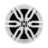 MP 6.5' 2-Way Coaxial Marine Speaker 60 Watts Rms 4-Ohm -White - rear view | Silarius