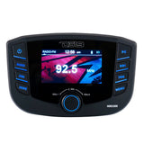 Marine Headunit TFT screen, 3 Zones, 4 volts Output, Bluetooth, RDS 4X50 Watts - side view | Silarius