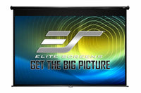 Elite Screens M84UWH Manual Series 84" 16:9 Pull-Down Projector Screen, MaxWhite 2