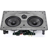 Polk Audio AW2551 255C-LS 5.25" Vanishing LS Series 2-Way In-Wall Center Channel Speaker with 1" Dynamic Balance Ring Radiator Tweeter, Pair
