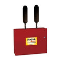 Napco SLE-MAXVI-CFB StarLink Max Fire Cellular/IP Communicator with Locking Metal Enclosure, Verizon, 5G LTE-M Network, Red