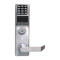 Napco PDL6600CRR/26D Networx Wireless Digital Mortise Keyless Prox Pin Lock Straight Leverset, Satin Chrome