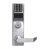 Napco PDL6600CRR/26D Networx Wireless Digital Mortise Keyless Prox Pin Lock Straight Leverset, Satin Chrome