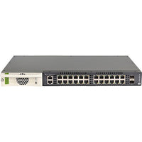 NVT Phybridge NV-FLX-024-10G-DEMO 24-Port Long Reach UTP PoE+ Managed Switch, 50W