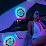 8' Digital LED Ring for Marine and Powersporst Speakers and Towers - side view | Silarius