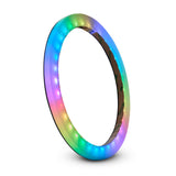 8' Digital LED Ring for Marine and Powersporst Speakers and Towers - front view | Silarius
