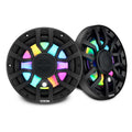 NXL 7.7” 2-Way Coaxial Marine Speaker with Bullet Tweeter, Digital LED Lights & White Deck LED | 175W RMS 4-Ohm