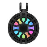 8" NXL-iQ Marine Short Tower Coaxial Speakers with Digital LED Lights, 175W RMS, 350W Max, 4-Ohm