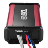 NXL 2-Channel Full-Range Class D Waterproof IP67 Marine and Powersports NANO Amplifier - side view | Silarius