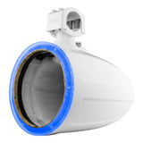 NXL 8" Marine and Powersports Empty Tower LED RGB Lights - White - rear view | Silarius