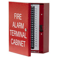 Space Age Electronics SSU00635 TC1 TC-Series Terminal Cabinet, 6-1/2"W 8-5/8"H 2-1/2"D, Thumb Screw Lock, Red