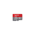 SanDisk SDSQUAC-256G-AN6MA Ultra Microsdhc Memory Card, 256GB, 150MB/S, C10, Uhs, U1, A1, Card W/ADAPTER