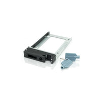QNAP TRAY-25-BLK03 2.5 SSD Tray with Key Lock and Two Keys, Black and Metal