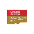 SanDisk SDSQXVF-032G-AN6MA Extreme microSDHC Memory Card, 32GB, Class 10, 90/60MB/S, With Adapter