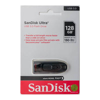 SanDisk SDCZ48-128G-A46 Ultra USB Flash Drive, 128GB, SDCZ48-128G-A46, Encryption Suppor