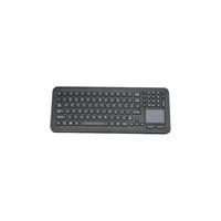 Panasonic SB-97-TP-USB-P iKey NEMA 4X Sealed Sanitizable Ultra Thin Keyboard, Green Backlit, Rubber Keys, 12 Function Keys, Integrated Touchpad, USB Cable, Left/Right Click