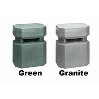 OWI LGS400GREEN 6.5" Octagon 2-Way Full Range Landscape Garden Outdoor Speaker, 100W, 360°, Green