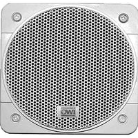 OWI M4F710 Water-Resistant Mini-Speakers, 4" Full Range, White