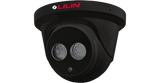 LILIN P5R6552E2K 5MP Fixed IR Vandal-Resistant Turret IP Camera, 2.8mm Lens, Black