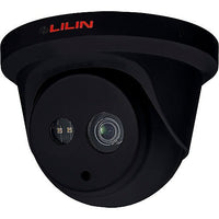 LILIN P5R6552E2K 5MP Fixed IR Vandal-Resistant Turret IP Camera, 2.8mm Lens, Black