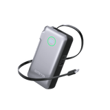Gitryin Retractable Power Bank for 3C Devices - front view | Silarius