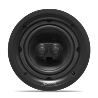 TruAudio PDP-6 6.5" In-Ceiling Frameless Speaker with Dual Silk Tweeters, Poly Woofer