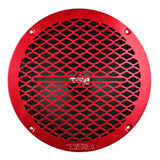 8' Universal Shallow Metal Mesh Speaker Grill - rear view | Silarius
