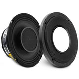 PRO 6.5' Hybrid Slim Loudspeaker with a 1' Compression Driver Horn | 150W RMS 2-Ohm - front view | Silarius