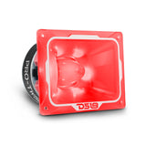 4' x 5.35' Super Bullet Tweeter 250 Watts 1.5' Aluminum 4-Ohm Vc with RGB LED Lights - front view | Silarius