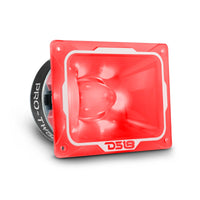 4' x 5.35' Super Bullet Tweeter 250 Watts 1.5' Aluminum 4-Ohm Vc with RGB LED Lights - front view | Silarius