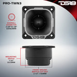 2.5' High Compression Neodymium Tweeter 100 Watts 1' Pen 4-Ohm Vc - detail view | Silarius