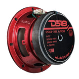 6.5' Mid-Range Loudspeaker with Dual RGB LED For Cone & Dust Cap 250 Watts 4-Ohm - detail view | Silarius