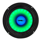 6.5' Mid-Range Loudspeaker with Dual RGB LED For Cone & Dust Cap 250 Watts 4-Ohm - detail view | Silarius