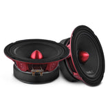 PRO-X 6.5' Mid-Range Loudspeaker with Bullet | 250W RMS 4-Ohm - side view | Silarius