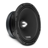 PROJECT360 8” High-Sensitivity Mid-High Loudspeaker with Bullet - 300W RMS 8-Ohm - Rotating Recone Design For Quick Repair