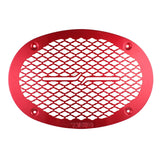 6x9' Universal Shallow Metal Mesh Speaker Grill - rear view | Silarius