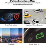 THINKWARE TW-Q200DCHG Q200 2K Front + 1080p Rear Dash Cam, 32GB