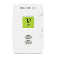Honeywell Home TH1210DV1007/U PRO 1000 Vertical Thermostat, Non-Programmable, Up to 2 Heat/1 Cool Heat Pump