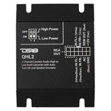 2-Channel Lossless Audio Line Output Converter with Auto Turn-On And Speaker Emulator - detail view | Silarius